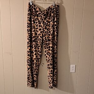 Stylish Leopard Print Pants